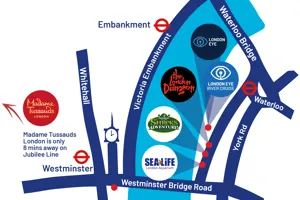 South Bank London Map 2025