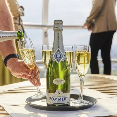 pommery champagne bottle