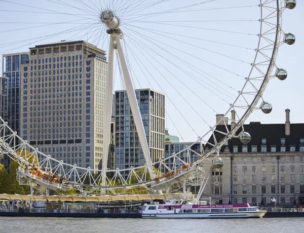 The London Eye and the River Cruise in London