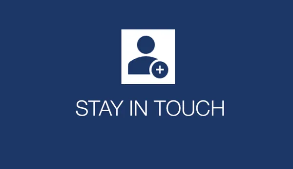 Stay In Touch 700X500